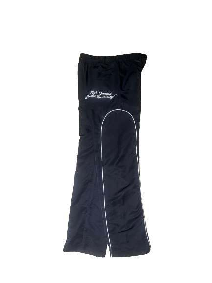 "Midnight Black" Nylon Pants