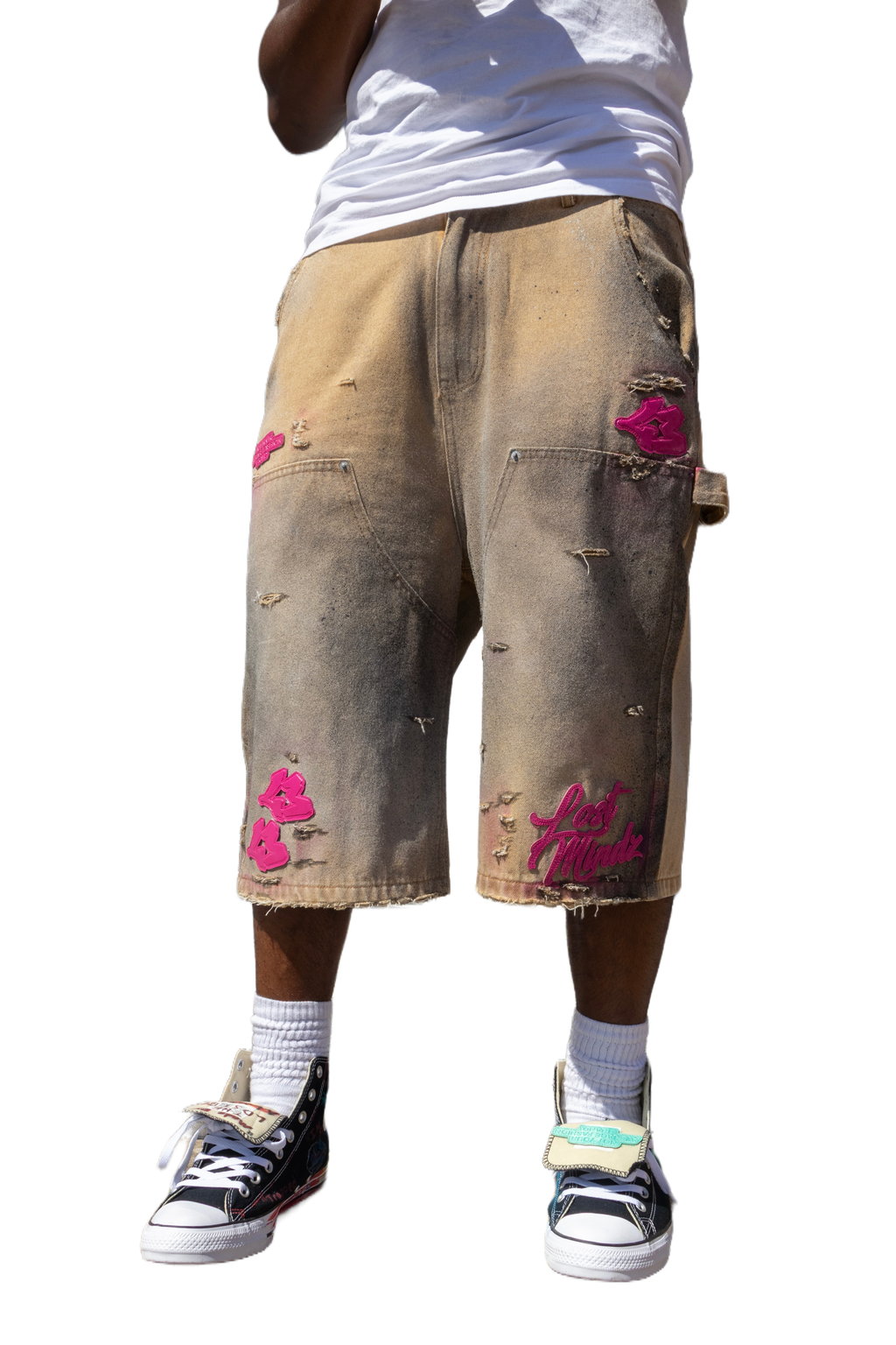 Pink Mirage Jorts