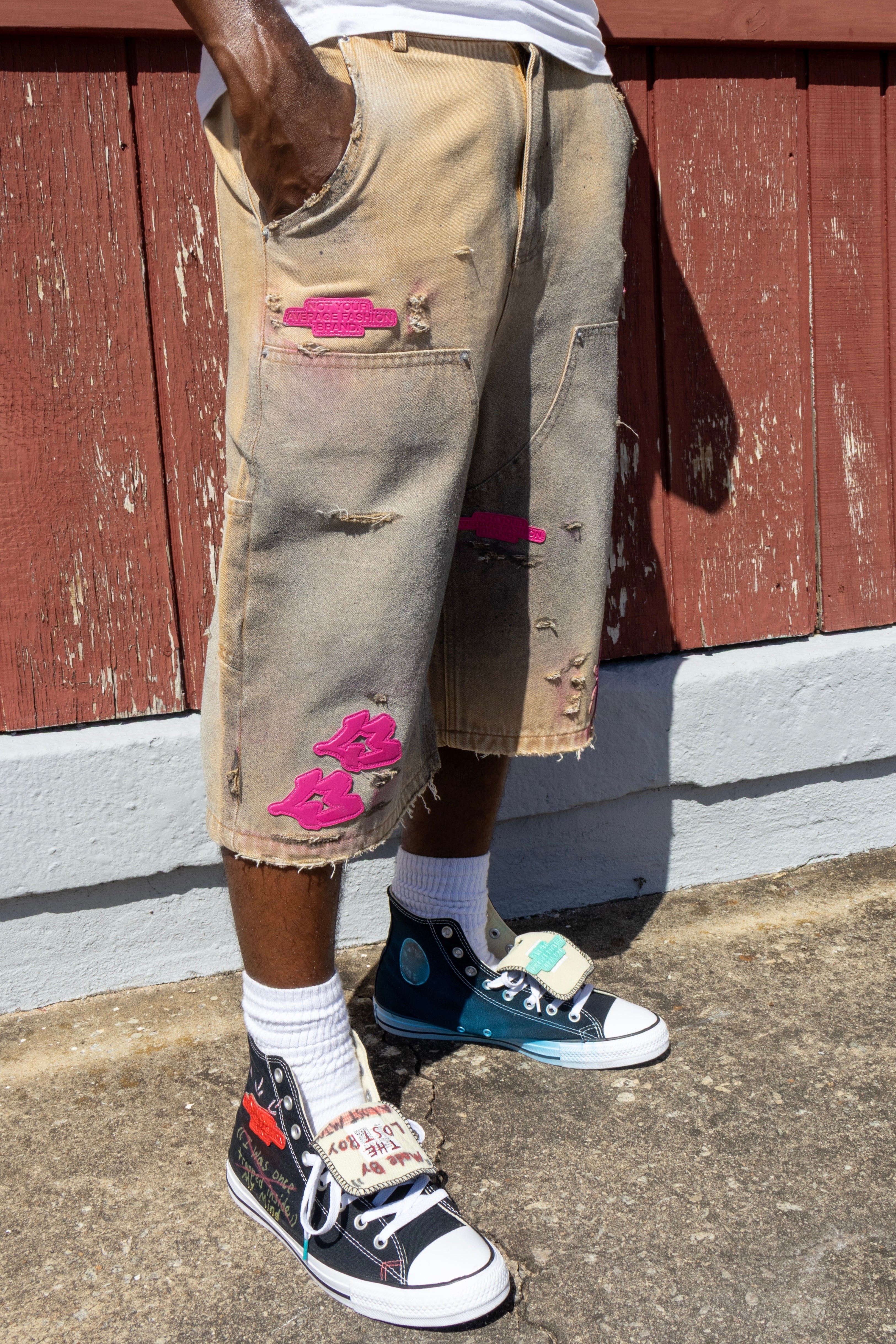 Pink Mirage Jorts