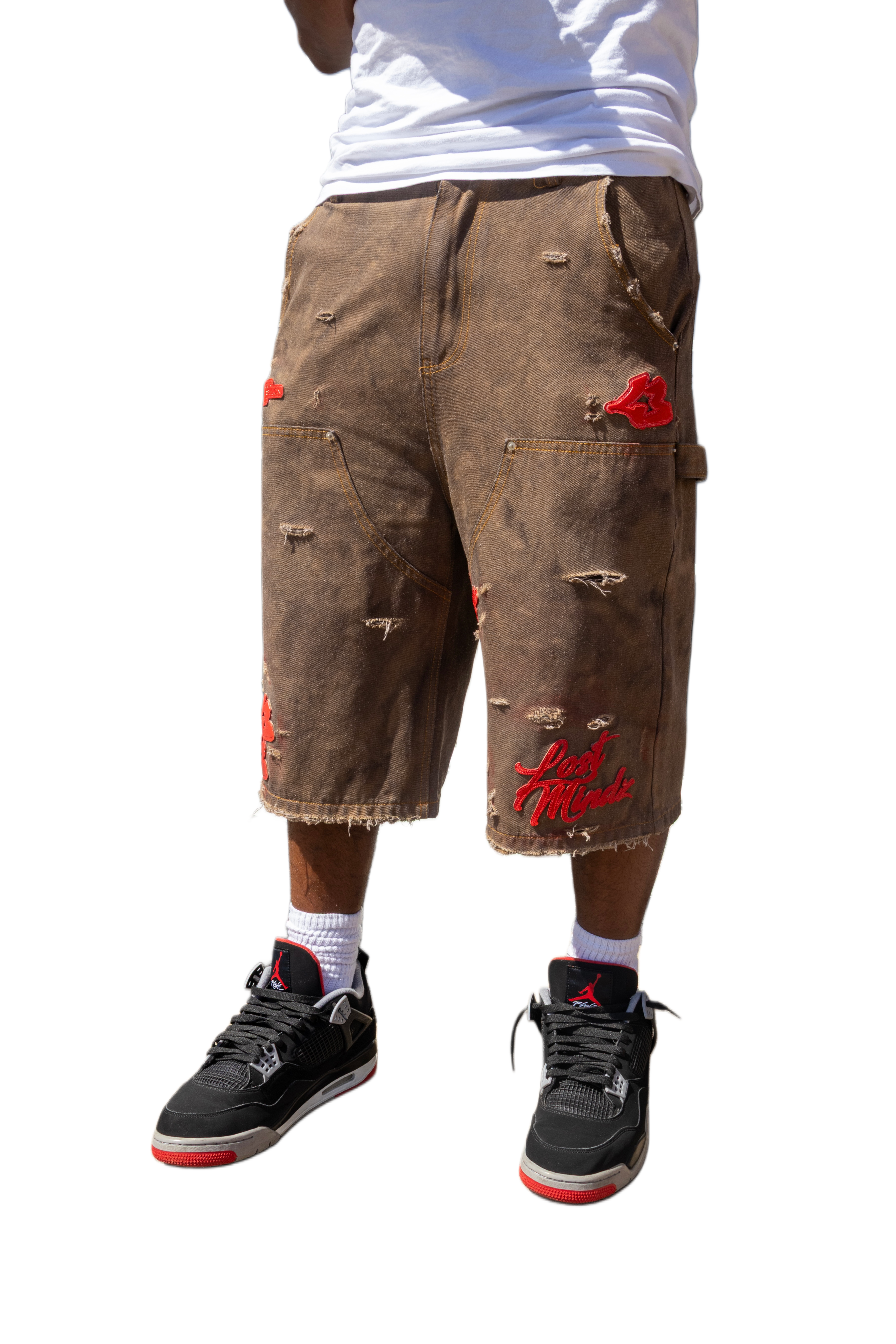 Crimson Dust Jorts