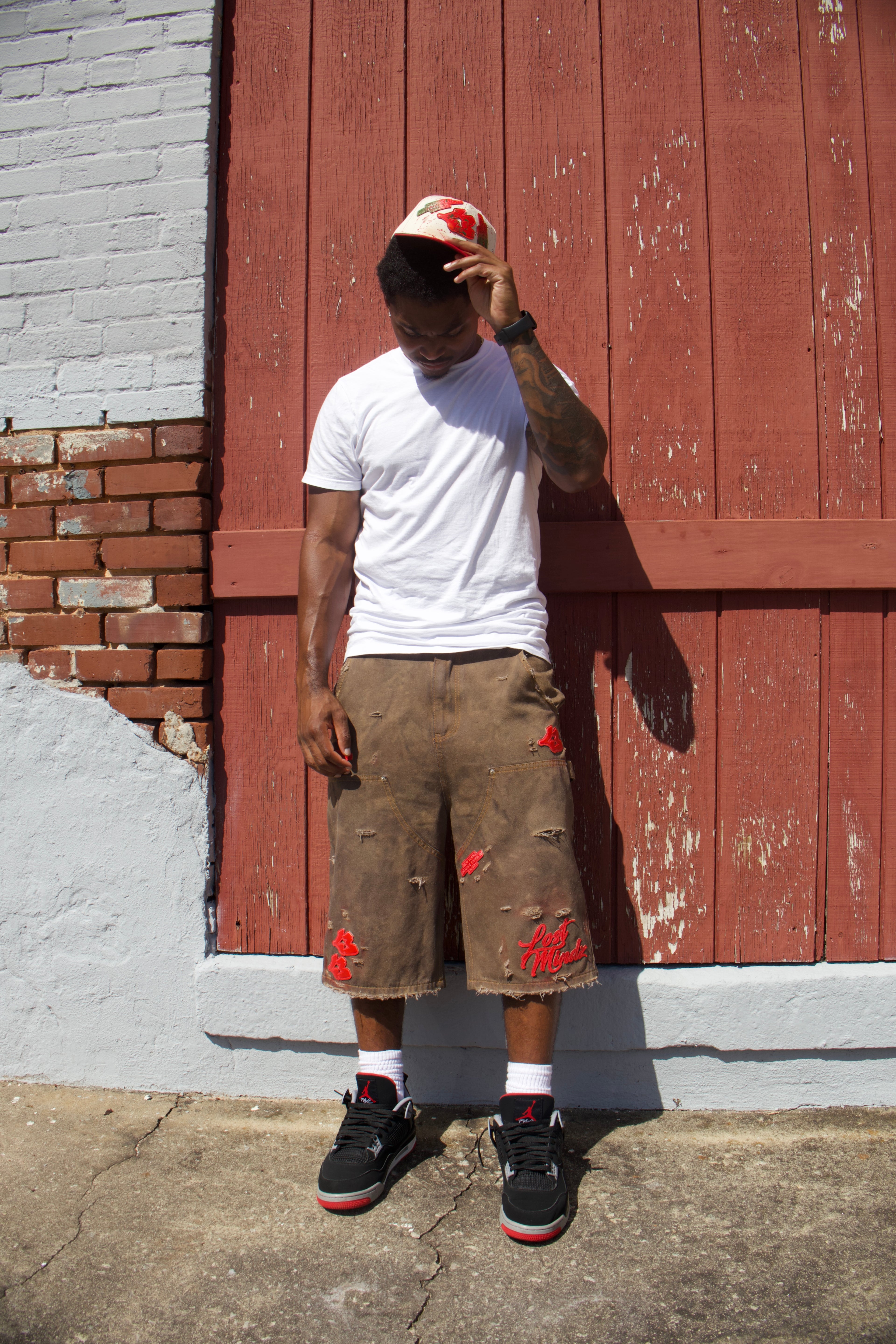 Crimson Dust Jorts